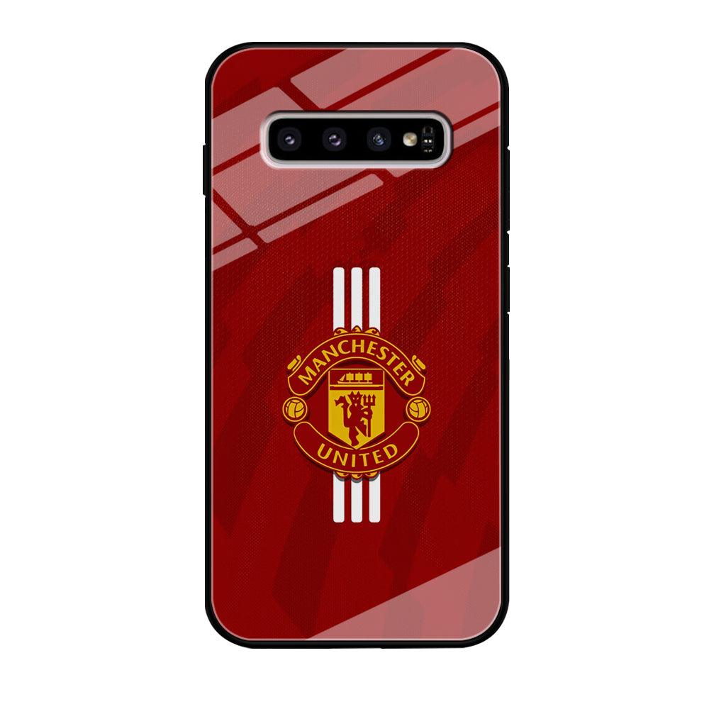 Manchester United Twister of The Devil Samsung Galaxy S10 Plus Case-Oxvistore