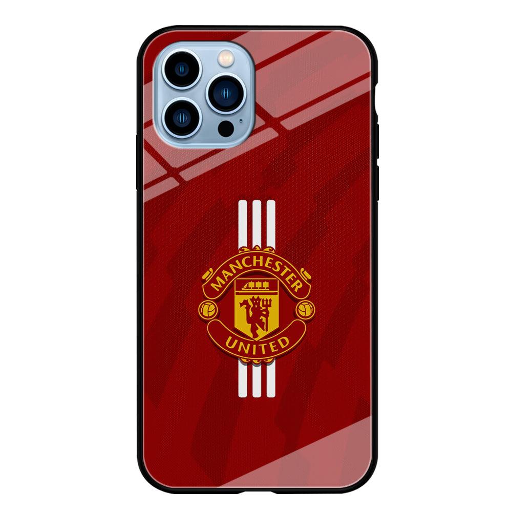 Manchester United Twister of The Devil iPhone 14 Pro Max Case-Oxvistore