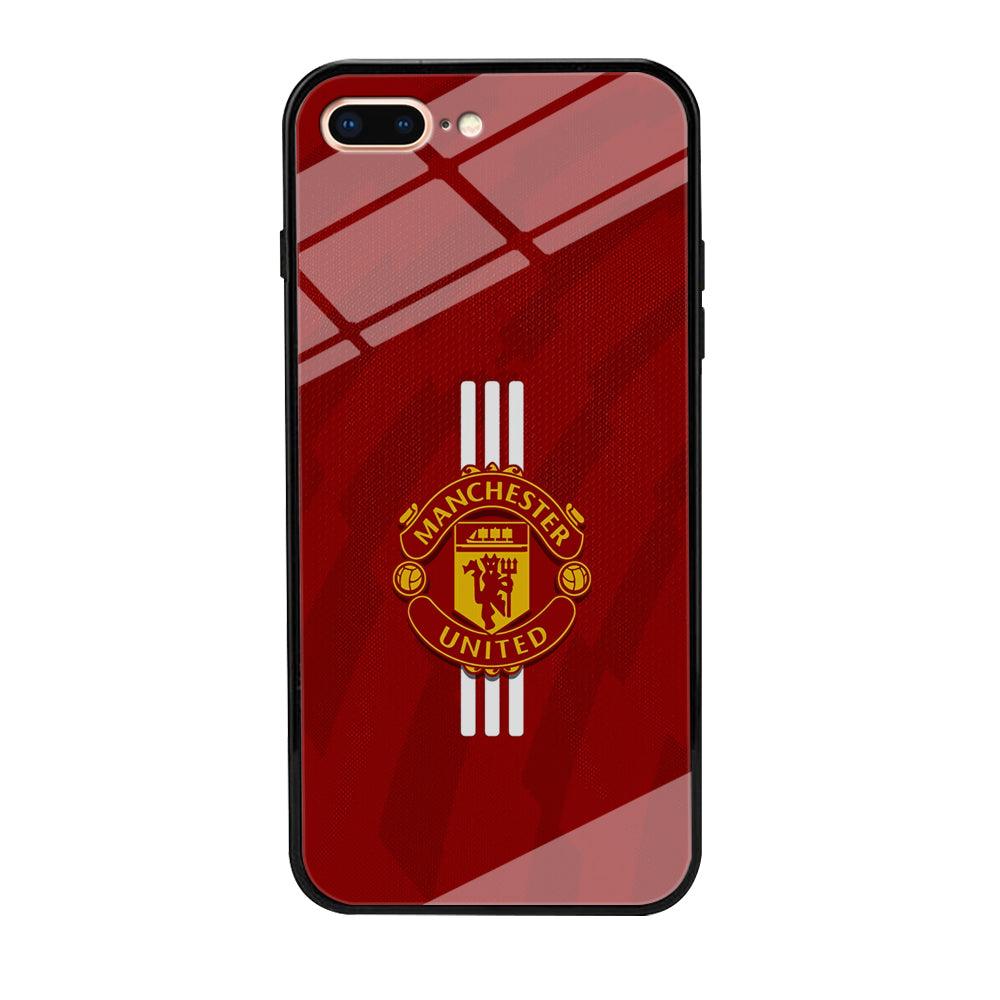 Manchester United Twister of The Devil iPhone 8 Plus Case-Oxvistore