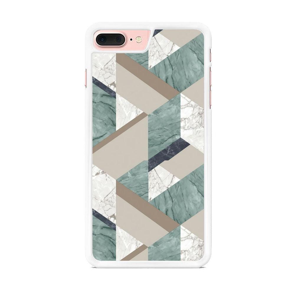 Marble Blend Form iPhone 7 Plus Case-Oxvistore