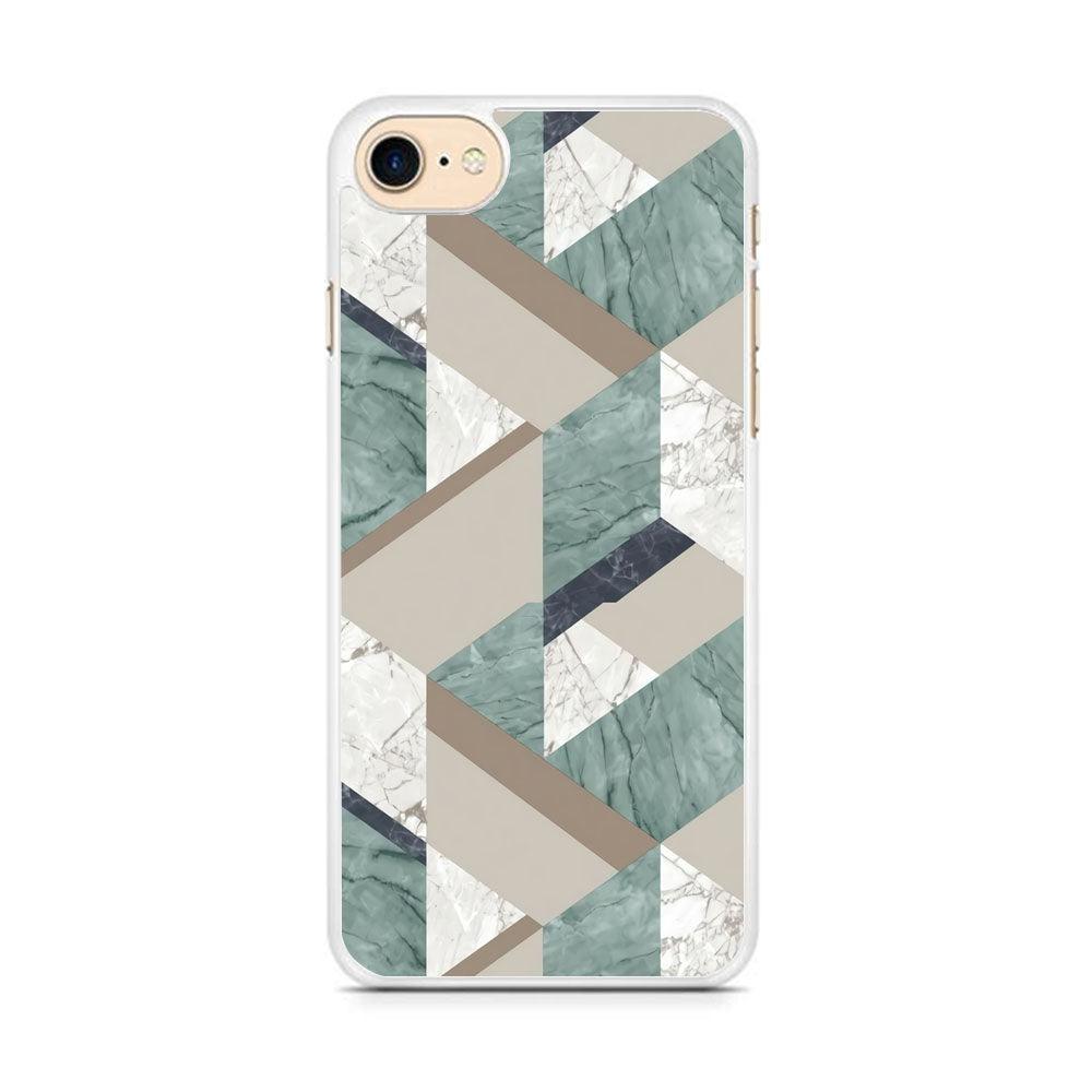 Marble Blend Form iPhone 8 Case-Oxvistore