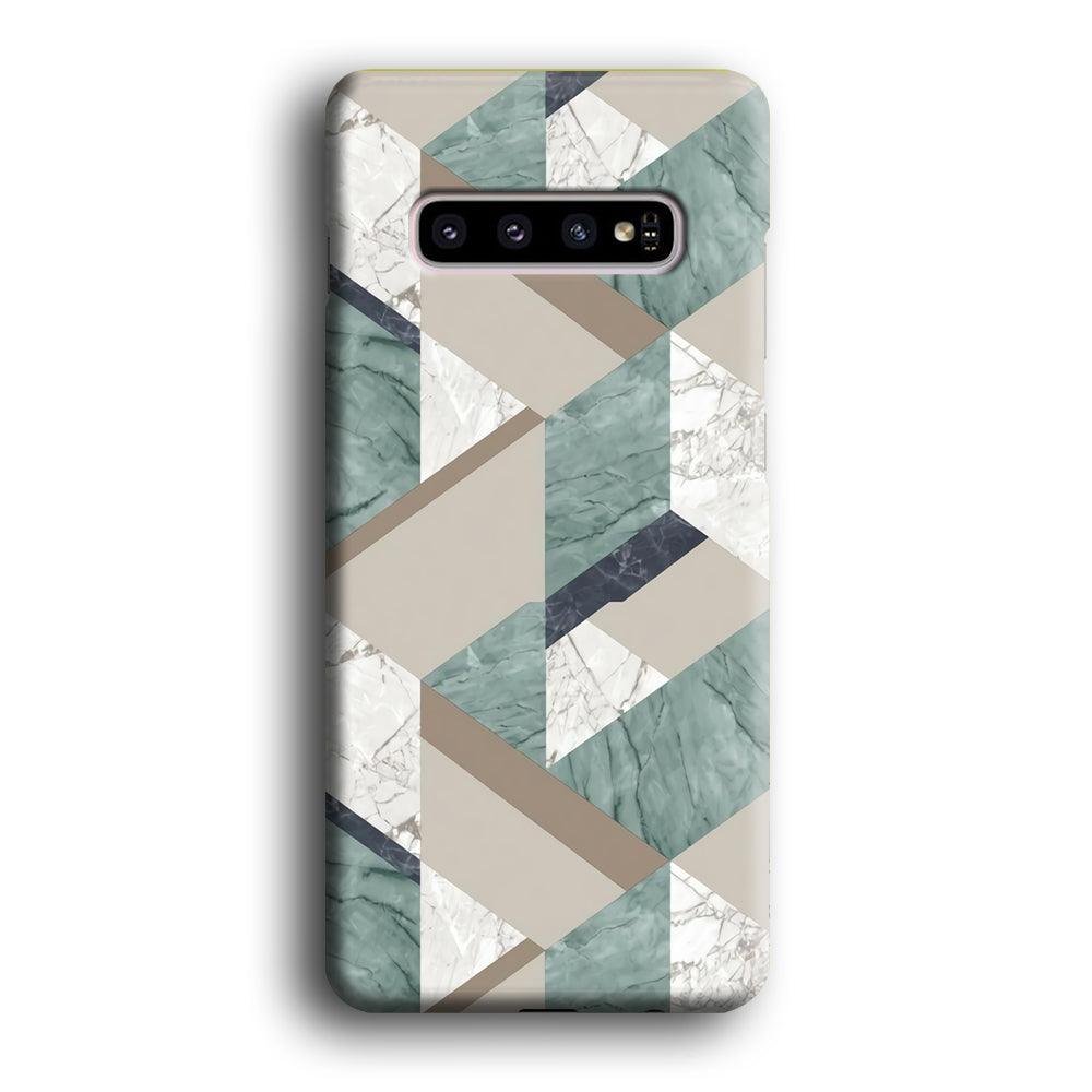 Marble Blend Form Samsung Galaxy S10 Case-Oxvistore