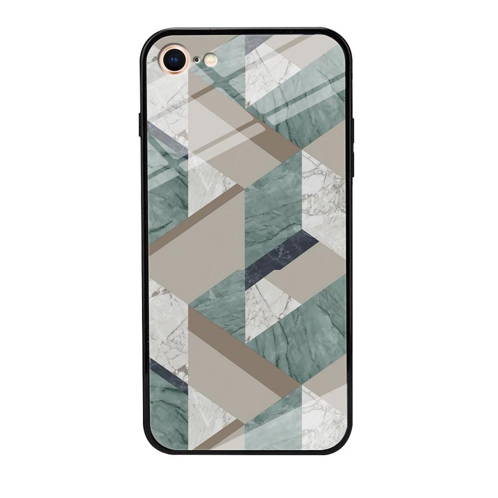 Marble Blend Form iPhone 8 Case-Oxvistore