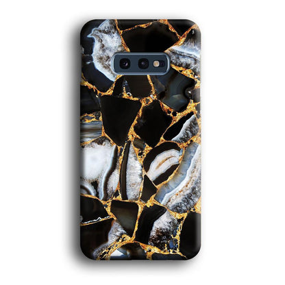 Marble Gold Paste Samsung Galaxy S10E Case-Oxvistore