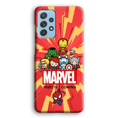 Marvel Cute Comic Hero is Coming Samsung Galaxy A52 Case-Oxvistore