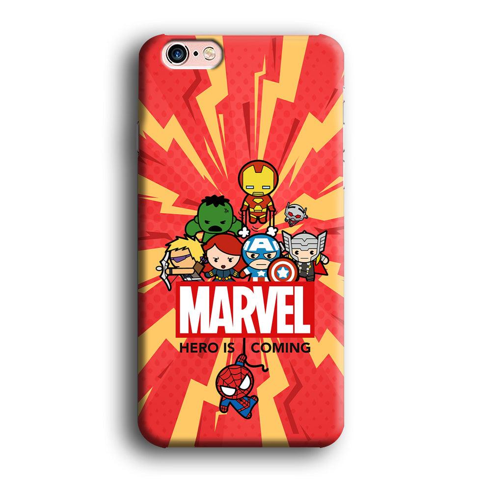 Marvel Cute Comic Hero is Coming iPhone 6 | 6s Case-Oxvistore