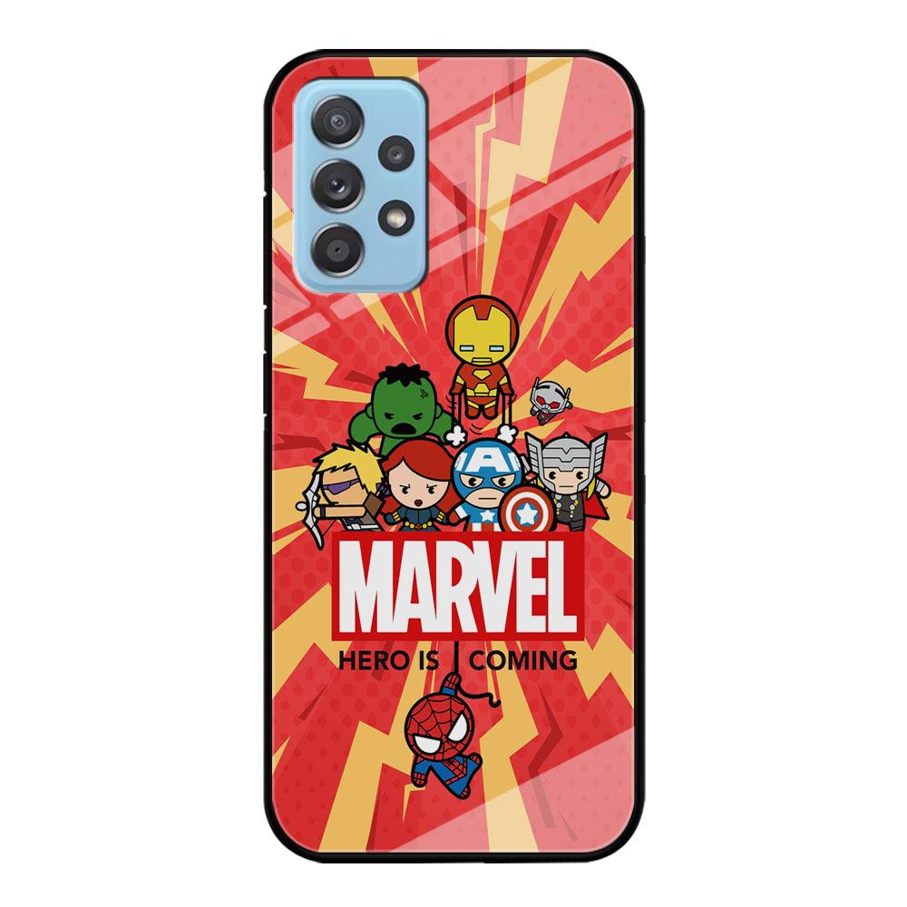 Marvel Cute Comic Hero is Coming Samsung Galaxy A52 Case-Oxvistore