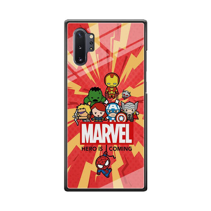 Marvel Cute Comic Hero is Coming Samsung Galaxy Note 10 Plus Case-Oxvistore