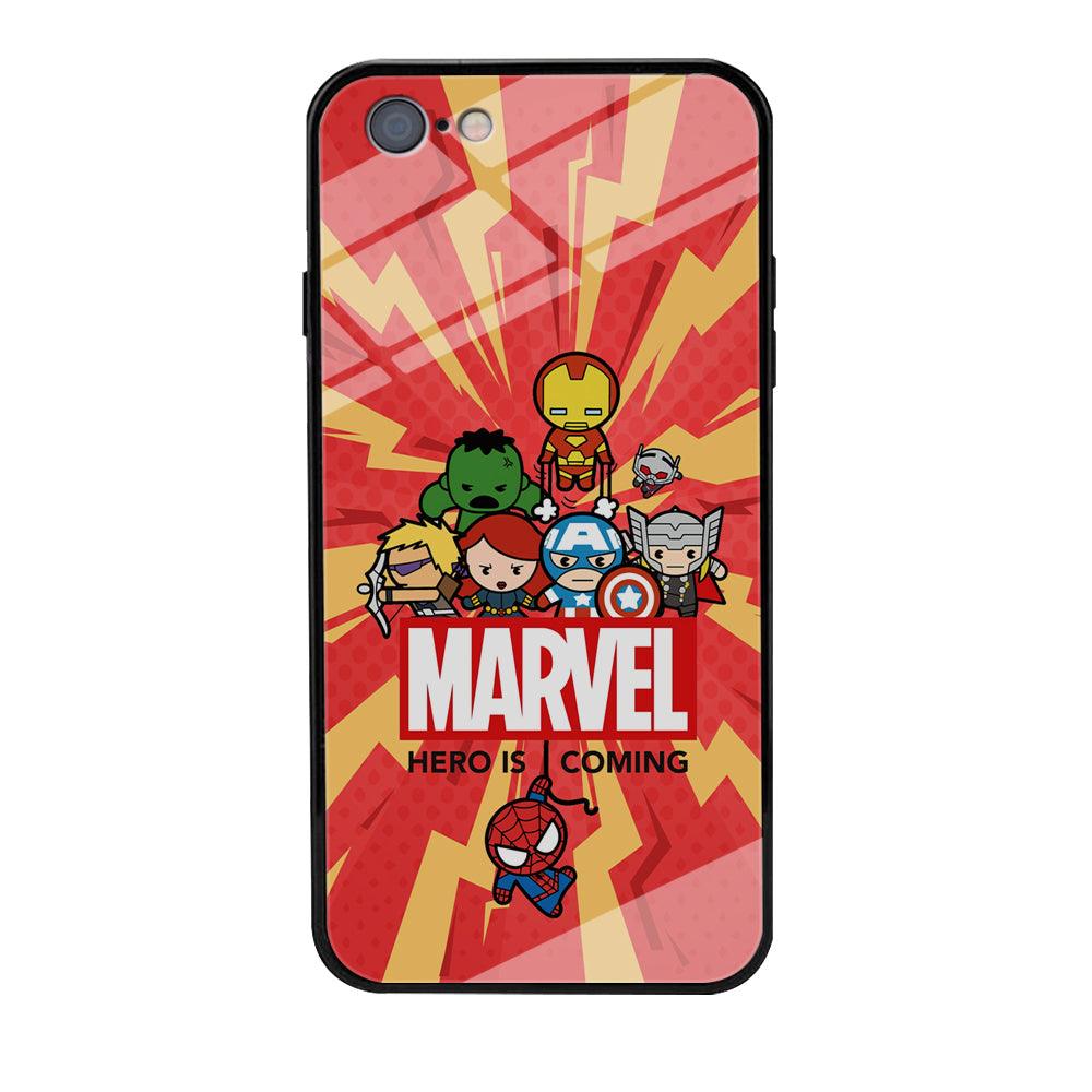 Marvel Cute Comic Hero is Coming iPhone 6 Plus | 6s Plus Case-Oxvistore