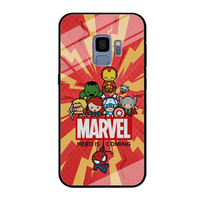 Marvel Cute Comic Hero is Coming Samsung Galaxy S9 Case-Oxvistore