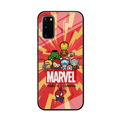 Marvel Cute Comic Hero is Coming Samsung Galaxy S20 Case-Oxvistore