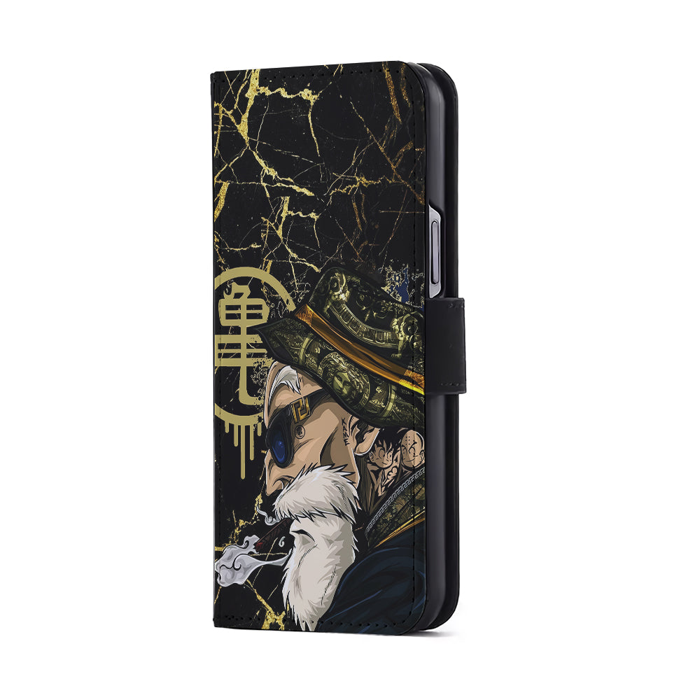 Master Roshi Hypebeast Flip Wallet Phone Case