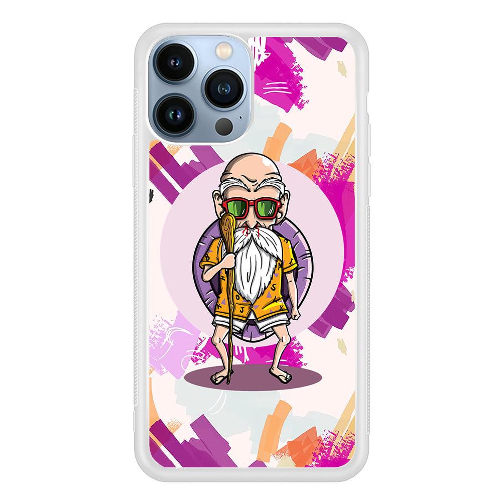 Master Roshi Old Purple iPhone 15 Pro Max Case-Oxvistore