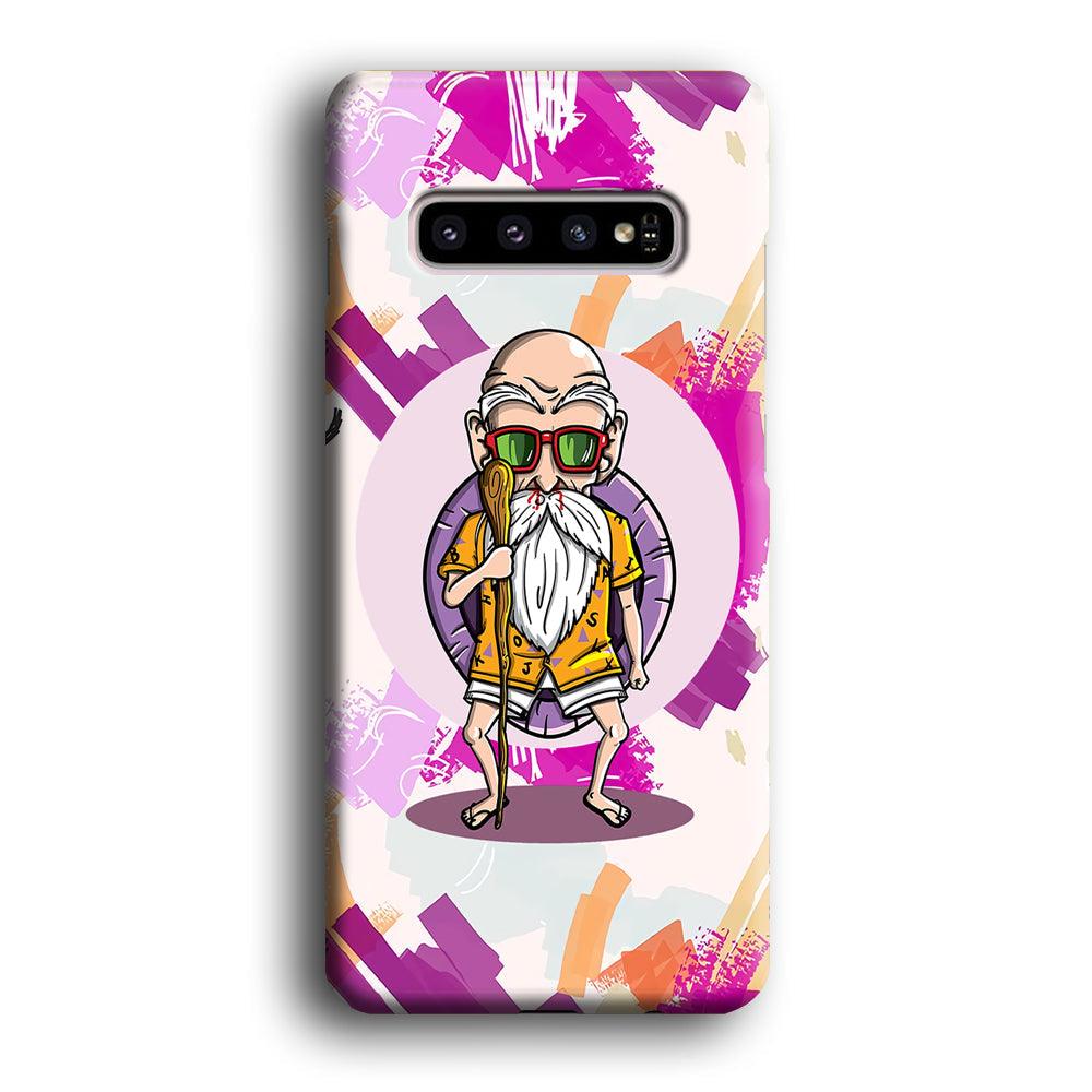 Master Roshi Old Purple Samsung Galaxy S10 Case-Oxvistore