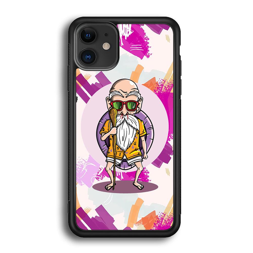 Master Roshi Old Purple iPhone 12 Case-Oxvistore