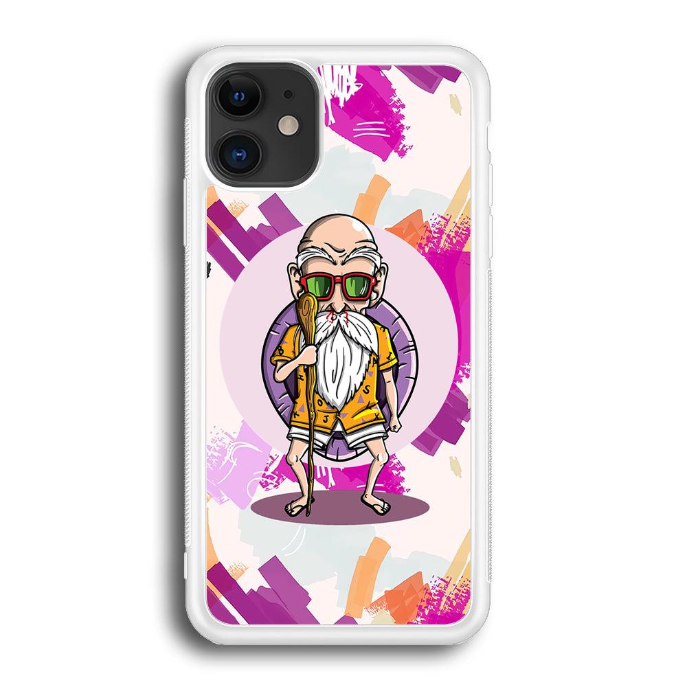 Master Roshi Old Purple iPhone 12 Case-Oxvistore