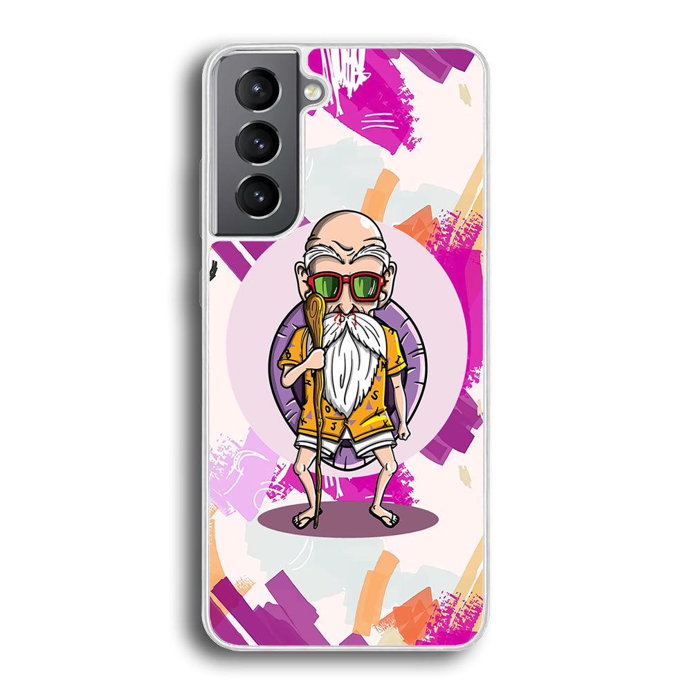 Master Roshi Old Purple Samsung Galaxy S21 Case-Oxvistore