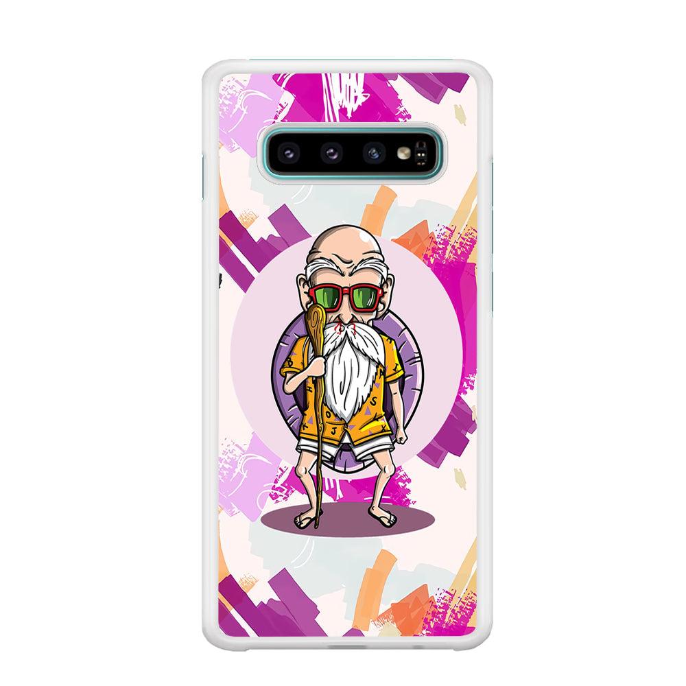 Master Roshi Old Purple Samsung Galaxy S10 Plus Case-Oxvistore