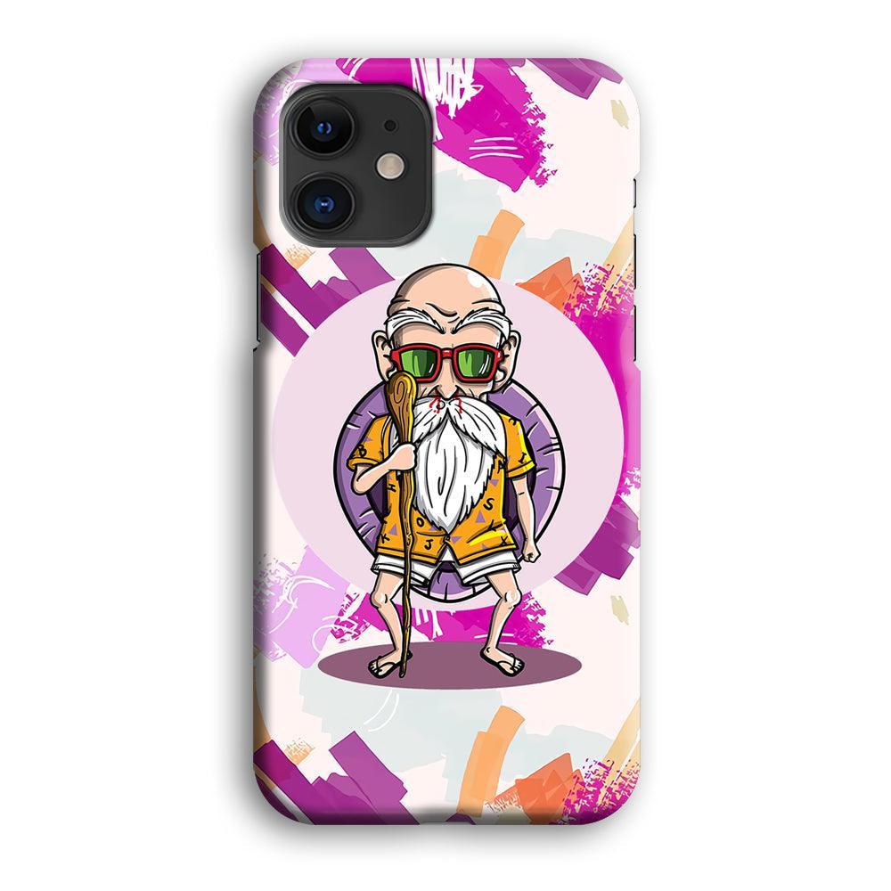 Master Roshi Old Purple iPhone 12 Case-Oxvistore