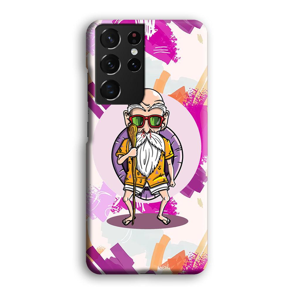 Master Roshi Old Purple Samsung Galaxy S21 Ultra Case-Oxvistore