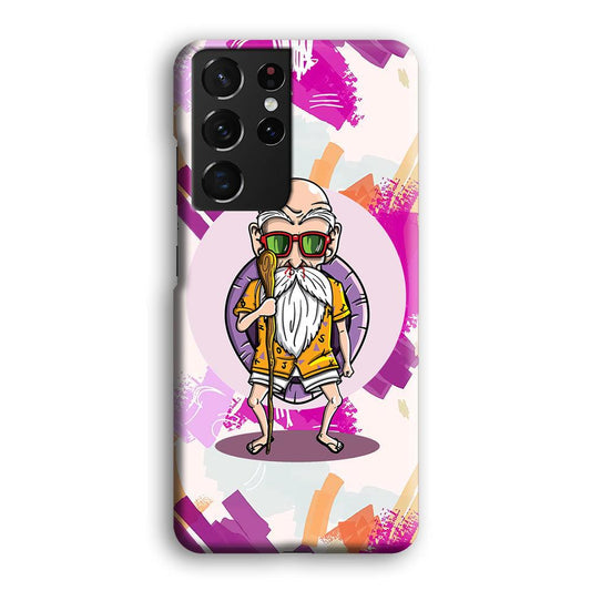 Master Roshi Old Purple Samsung Galaxy S21 Ultra Case-Oxvistore