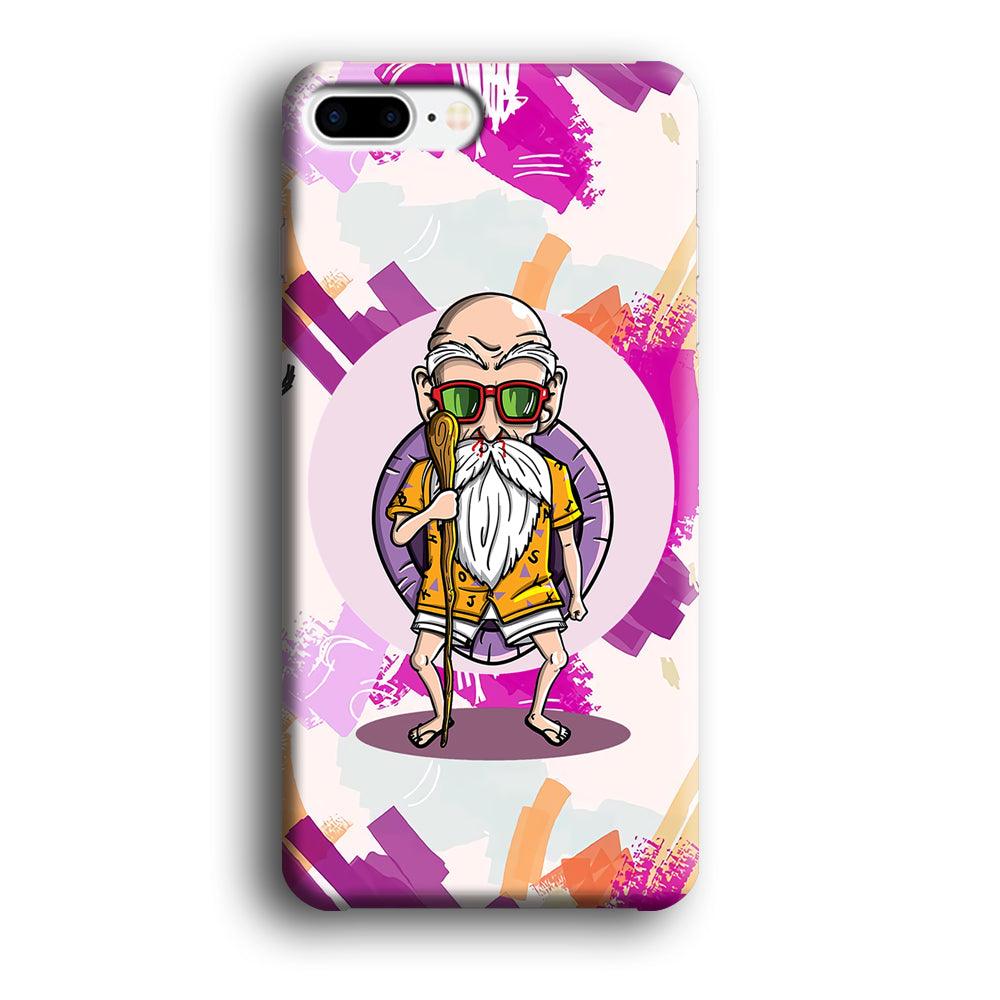 Master Roshi Old Purple iPhone 7 Plus Case-Oxvistore