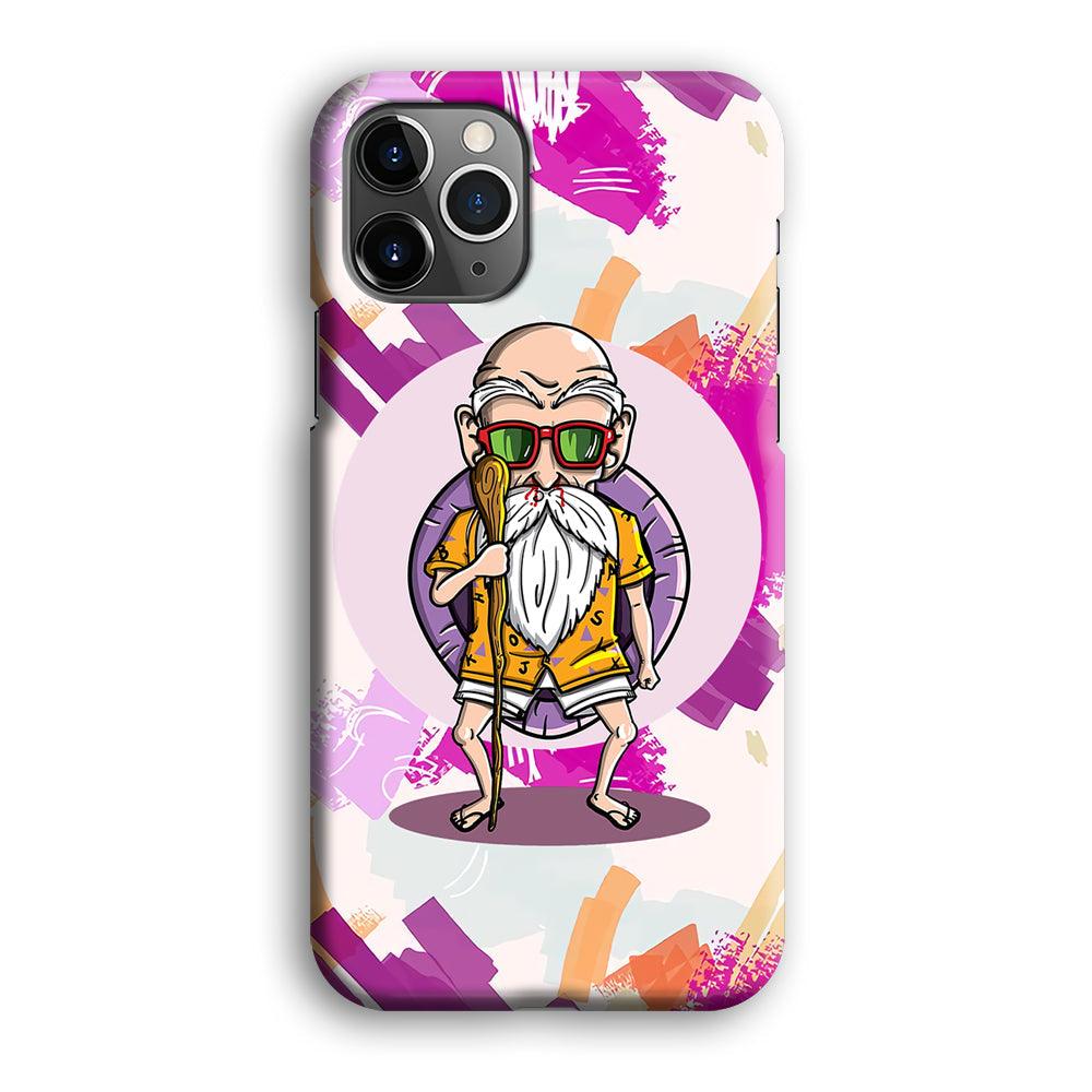 Master Roshi Old Purple iPhone 12 Pro Case-Oxvistore