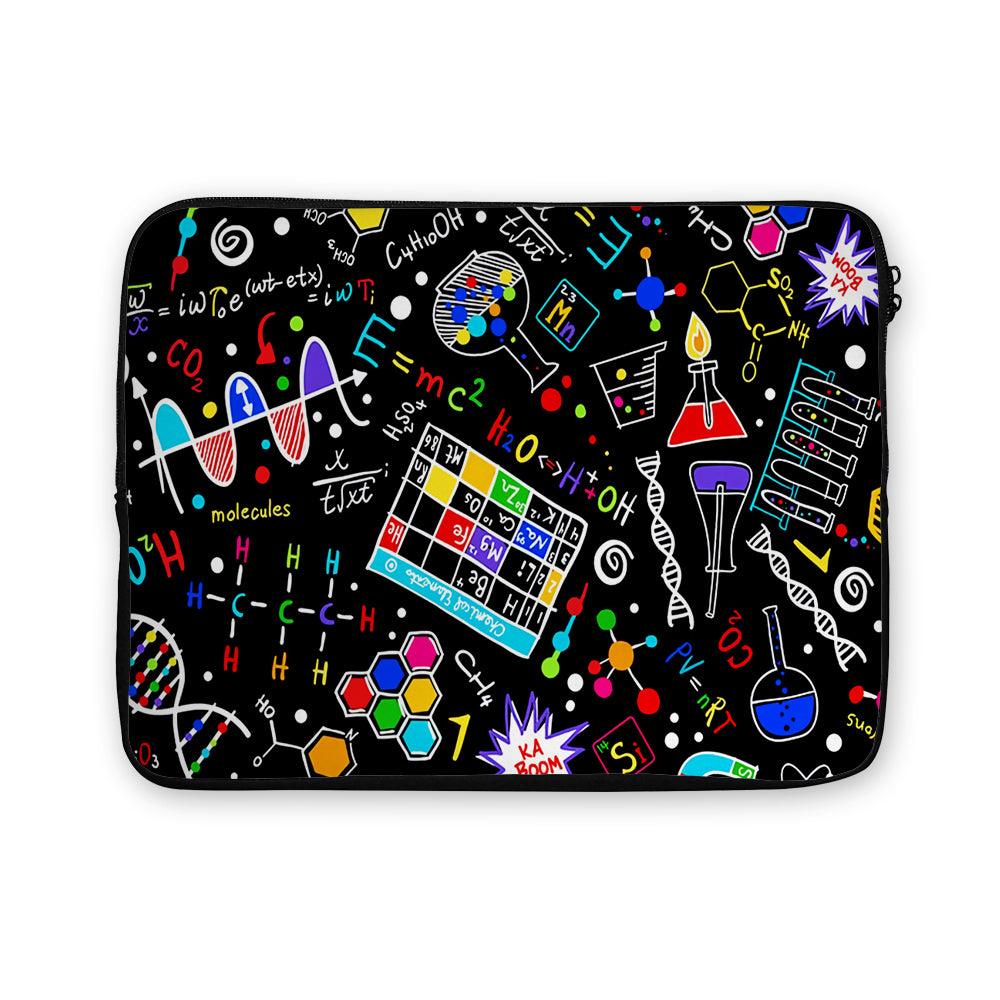 Math and Science Doodles Laptop Sleeve Protective Cover-Oxvistore