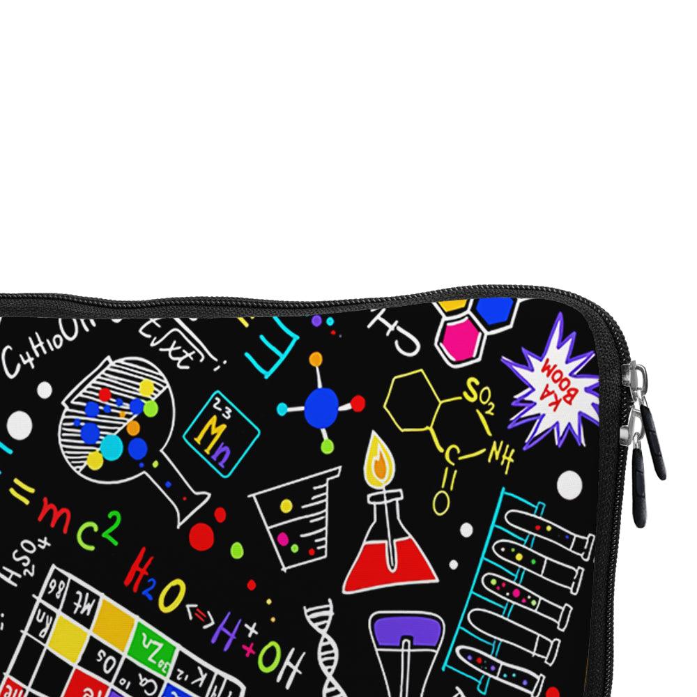 Math and Science Doodles Laptop Sleeve Protective Cover-Oxvistore
