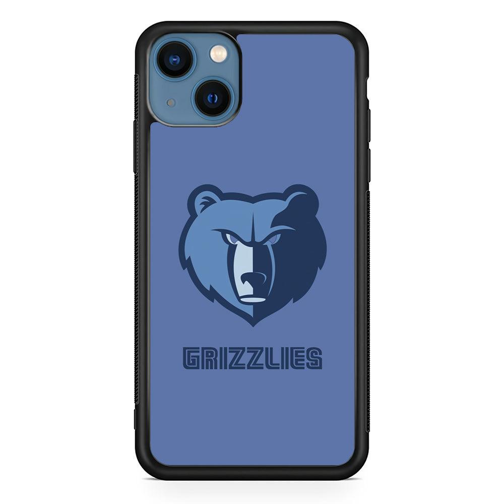 Memphis Grizzlies Bear Gaze iPhone 15 Case-Oxvistore