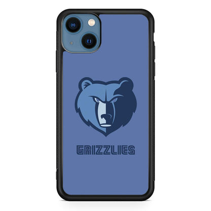 Memphis Grizzlies Bear Gaze iPhone 13 Case-Oxvistore