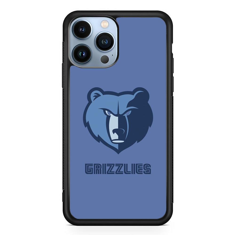 Memphis Grizzlies Bear Gaze iPhone 14 Pro Max Case-Oxvistore