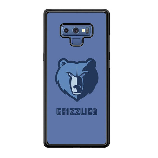 Memphis Grizzlies Bear Gaze Samsung Galaxy Note 9 Case-Oxvistore