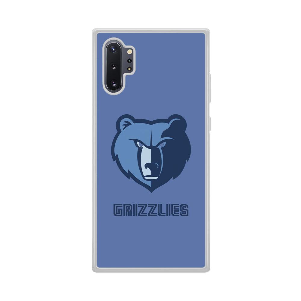 Memphis Grizzlies Bear Gaze Samsung Galaxy Note 10 Plus Case-Oxvistore