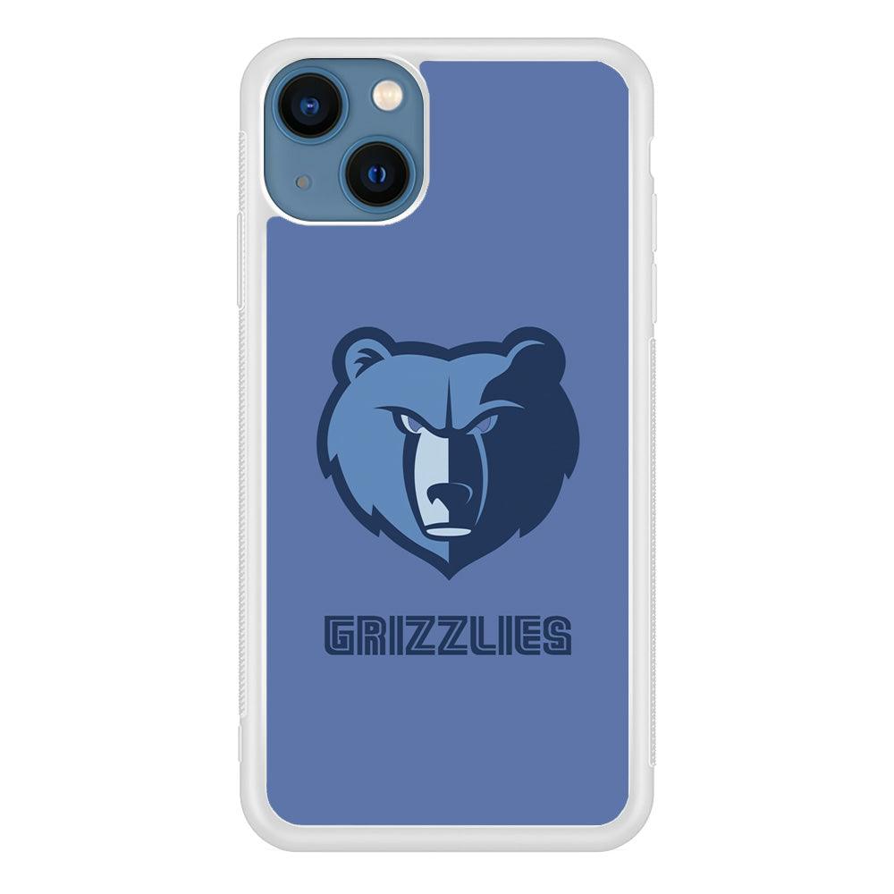 Memphis Grizzlies Bear Gaze iPhone 14 Case-Oxvistore