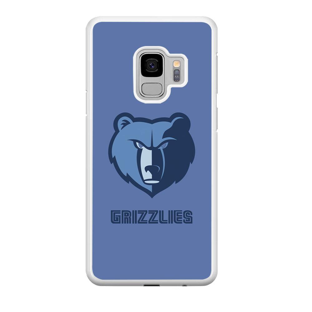 Memphis Grizzlies Bear Gaze Samsung Galaxy S9 Case-Oxvistore