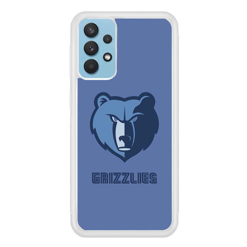 Memphis Grizzlies Bear Gaze Samsung Galaxy A32 Case-Oxvistore