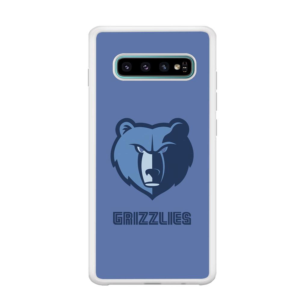 Memphis Grizzlies Bear Gaze Samsung Galaxy S10 Plus Case-Oxvistore