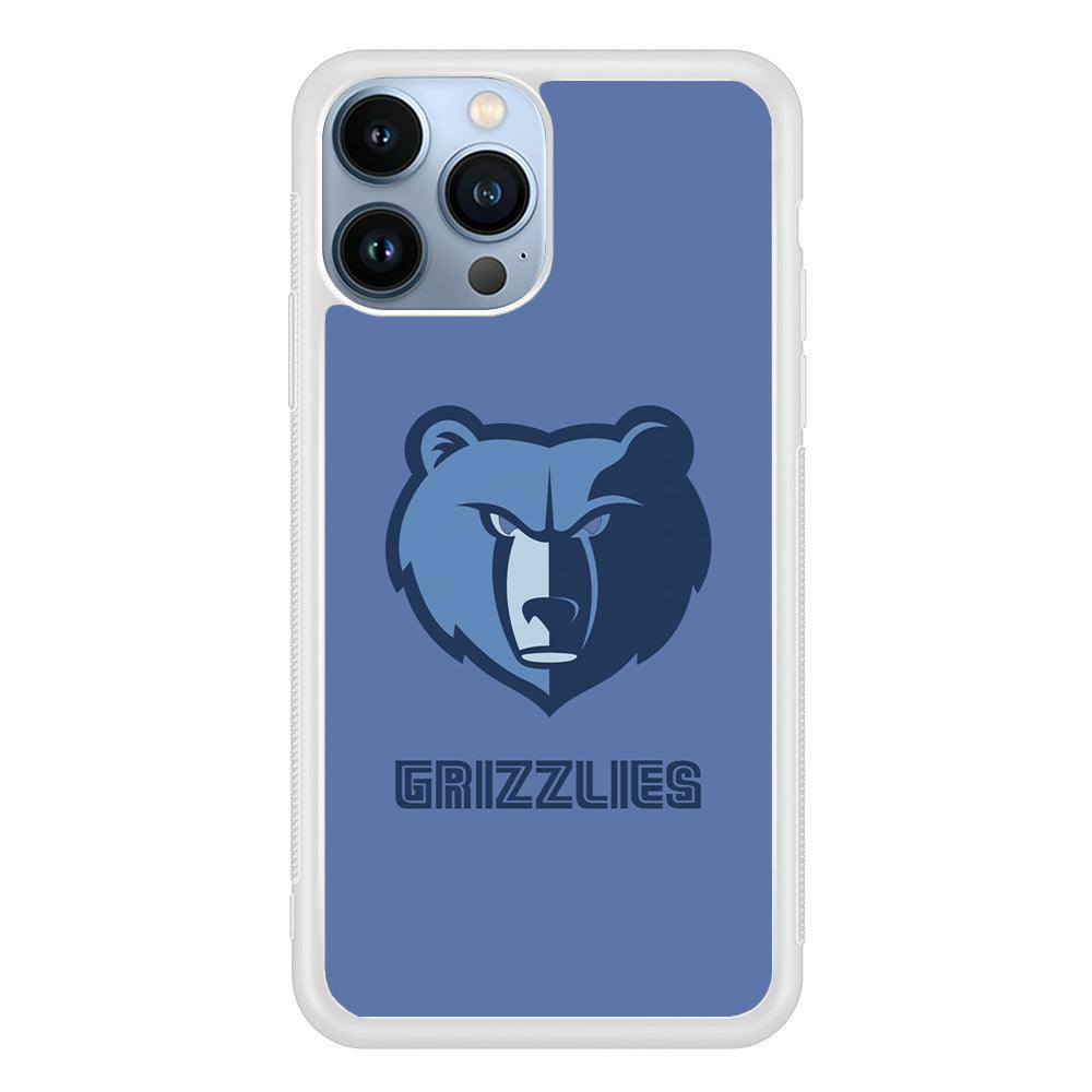 Memphis Grizzlies Bear Gaze iPhone 14 Pro Max Case-Oxvistore