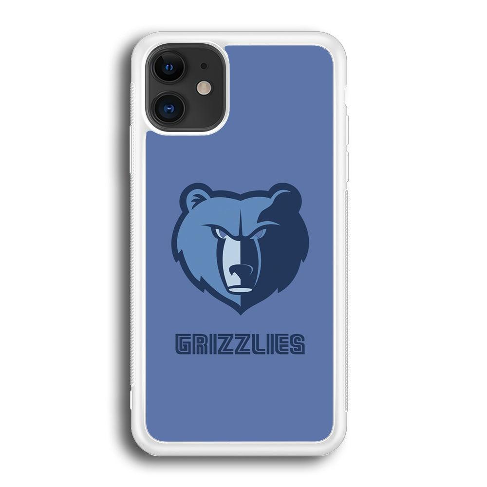 Memphis Grizzlies Bear Gaze iPhone 12 Case-Oxvistore