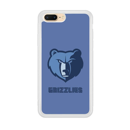 Memphis Grizzlies Bear Gaze iPhone 8 Plus Case-Oxvistore