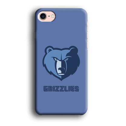 Memphis Grizzlies Bear Gaze iPhone 8 Case-Oxvistore