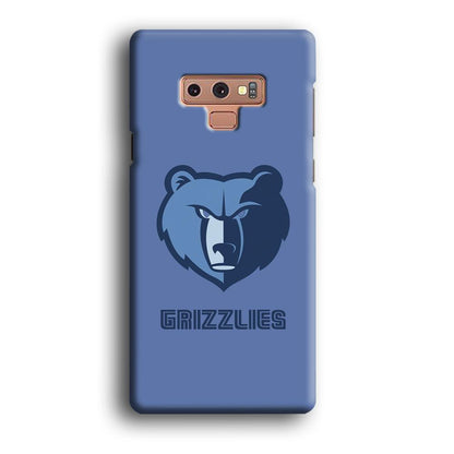 Memphis Grizzlies Bear Gaze Samsung Galaxy Note 9 Case-Oxvistore