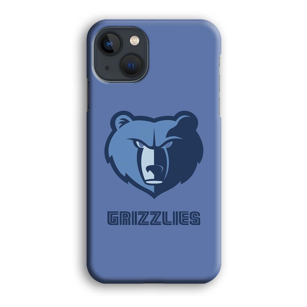 Memphis Grizzlies Bear Gaze iPhone 15 Case-Oxvistore