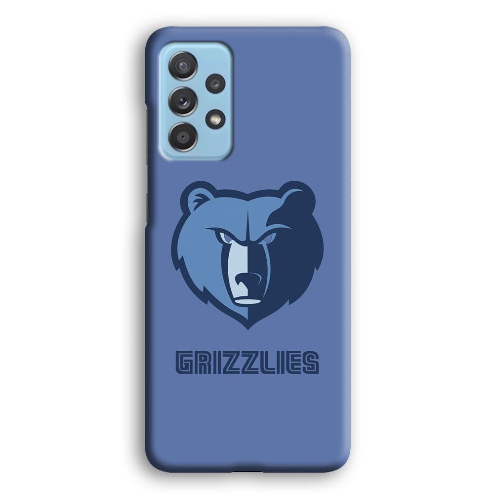 Memphis Grizzlies Bear Gaze Samsung Galaxy A52 Case-Oxvistore