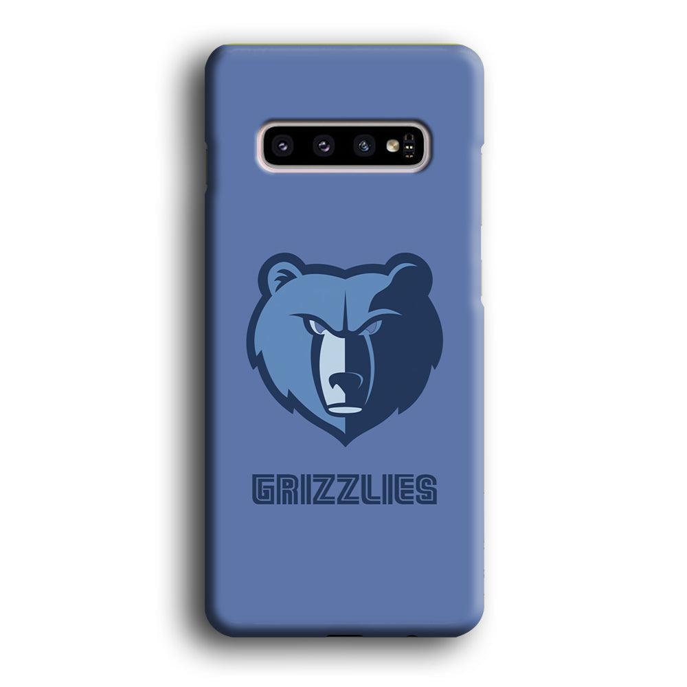 Memphis Grizzlies Bear Gaze Samsung Galaxy S10 Plus Case-Oxvistore