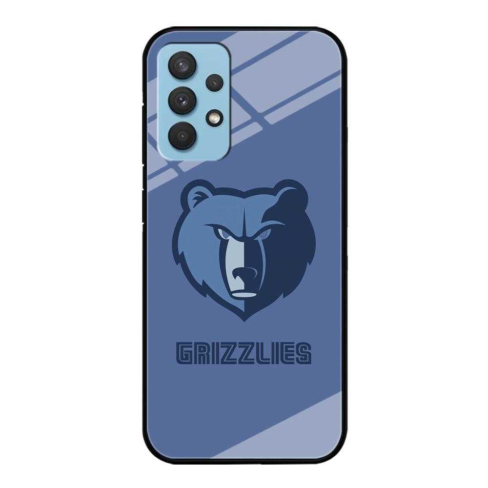 Memphis Grizzlies Bear Gaze Samsung Galaxy A32 Case-Oxvistore