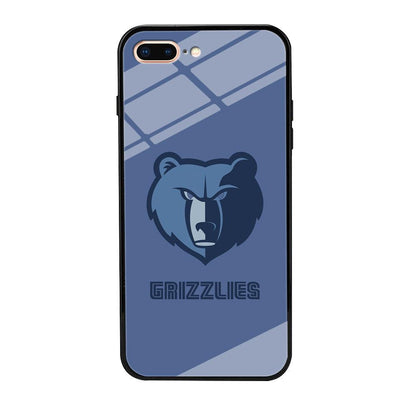 Memphis Grizzlies Bear Gaze iPhone 8 Plus Case-Oxvistore