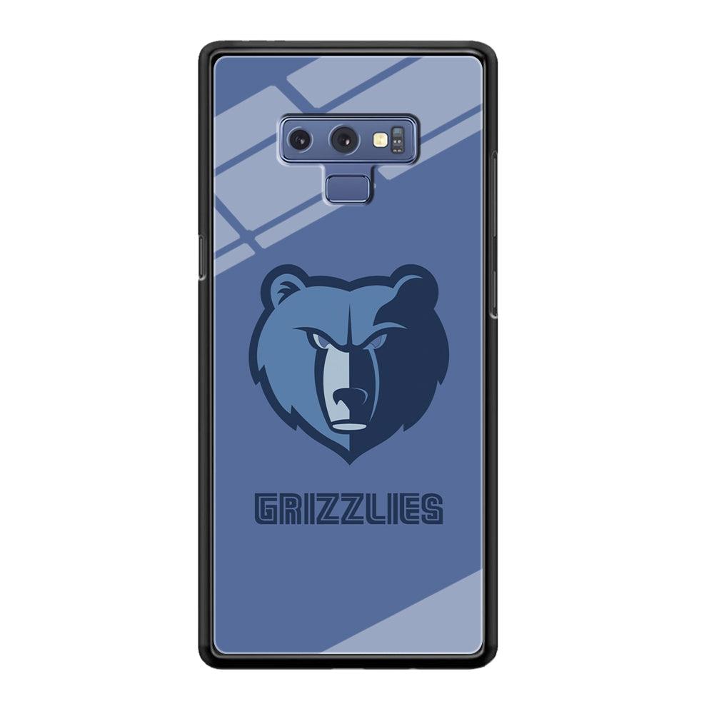 Memphis Grizzlies Bear Gaze Samsung Galaxy Note 9 Case-Oxvistore