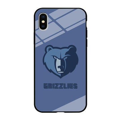 Memphis Grizzlies Bear Gaze iPhone XS Case-Oxvistore